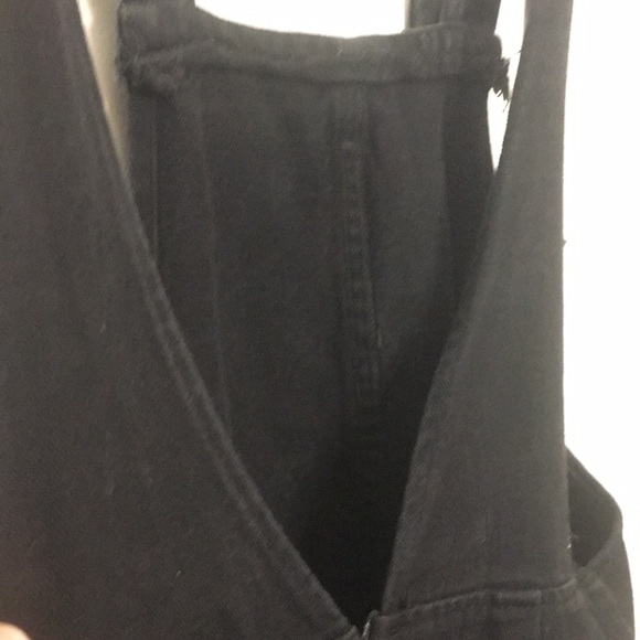 Wildfire  short black cotton Denim jean jumper, size medium - Picture 8 of 11